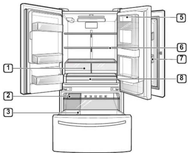 LG LMXS28636S - Donde Almacenar Alimentos - 3