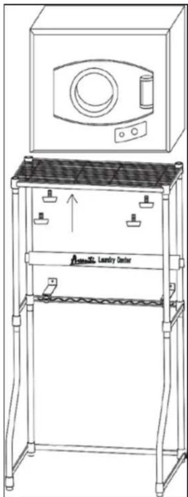 Avanti WDB20Y0W - Étape 6: Installation Séchoir à linge Avanti - 1