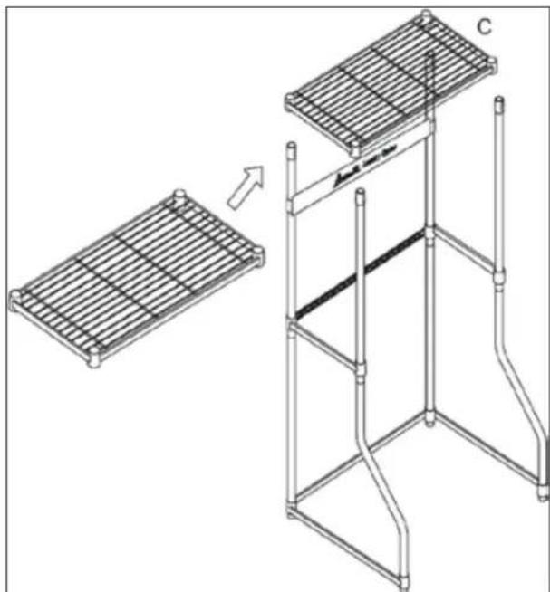 Avanti WDB20Y0W - Étape 4: Assemblage du plateau supérieur: - 1