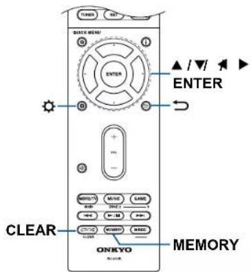 ONKYO TXRZ630 - Commandes - 2