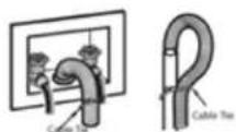 Avanti STW30DOW - POSITIONING THE DRAIN HOSE - 2