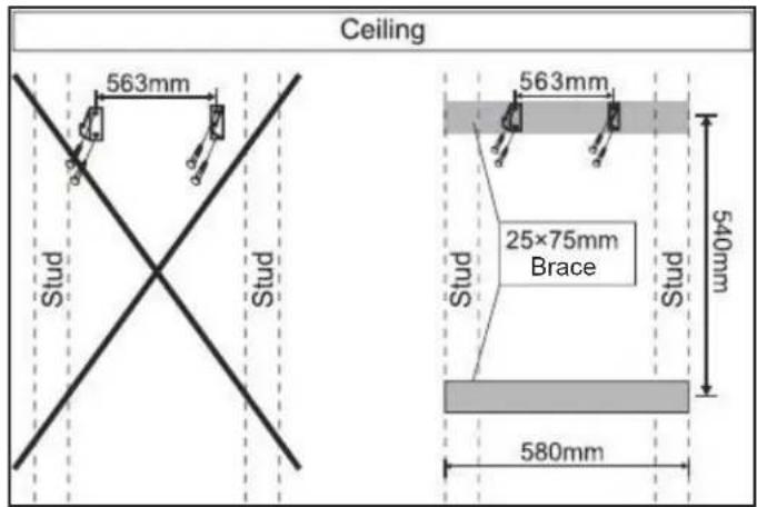 DANBY DDY060WDB - WALL MOUNTING INSTRUCTIONS - 1