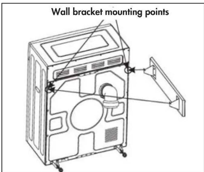 DANBY DDY060WDB - WALL MOUNTING INSTRUCTIONS - 3