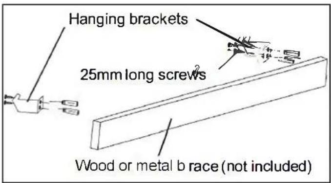 DANBY DDY060WDB - WALL MOUNTING INSTRUCTIONS - 2