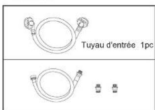 RCA RPW302 - Identification des pieces du lave-linge - 2