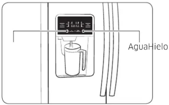 SAMSUNG RS25J500DSG - Remoción de los materiales residuales del interior de la tuberia de suministro de agua después de instalar un filtro nuevo - 1