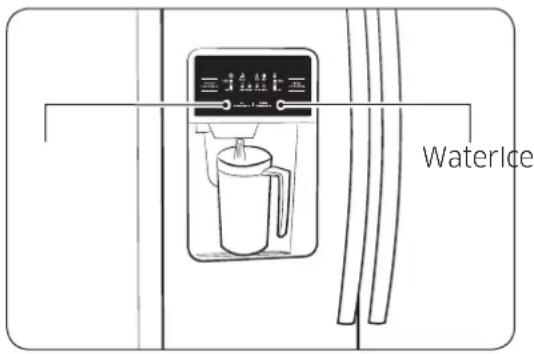 SAMSUNG RS25J500DSG - Removing residual matter from inside the water supply line after installing a new filter - 1