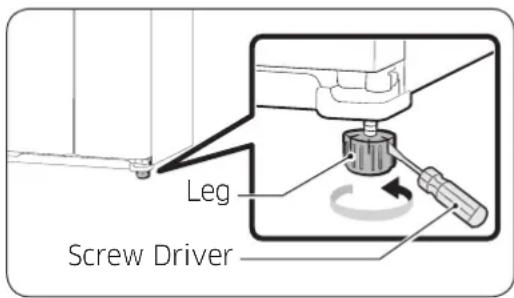 SAMSUNG RS25J500DSG - When moving your refrigerator - 1