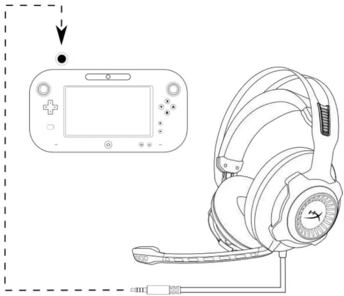 KINGSTON HyperX Cloud Revolver S - Wii U ^TM で使用する場合 - 1
