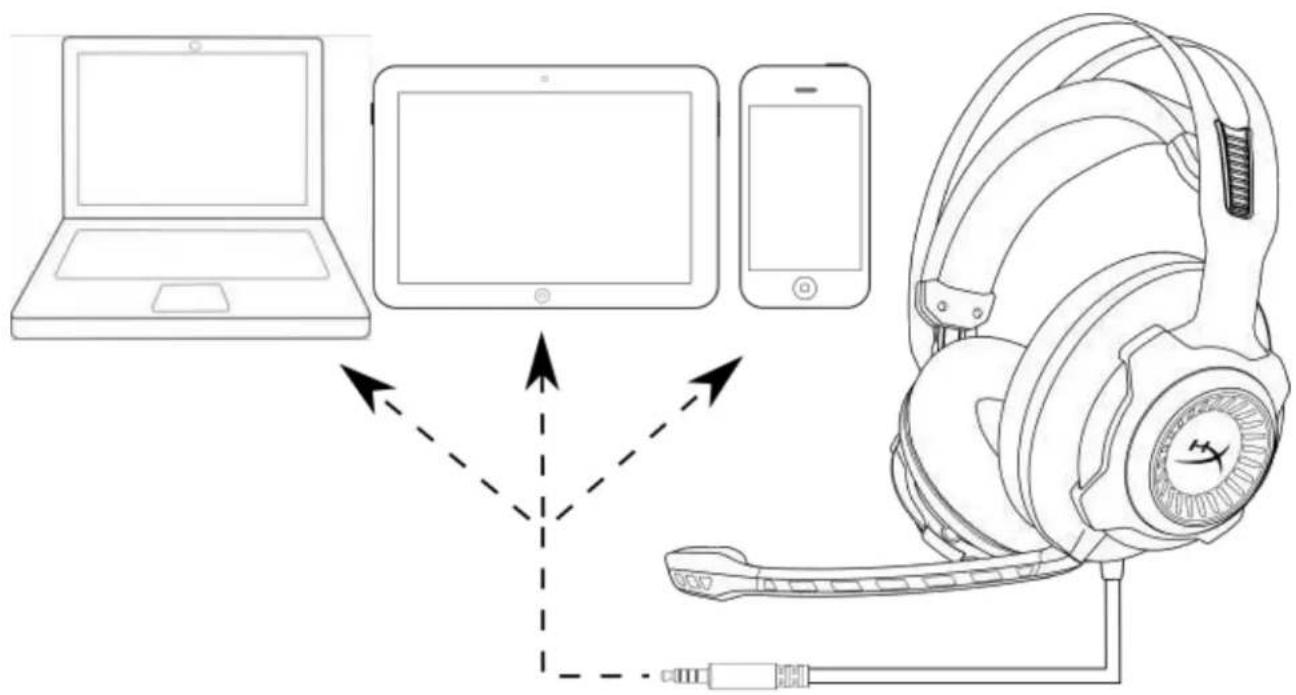 KINGSTON HyperX Cloud Revolver S - Nutzung (mobiles Gerät) - 1