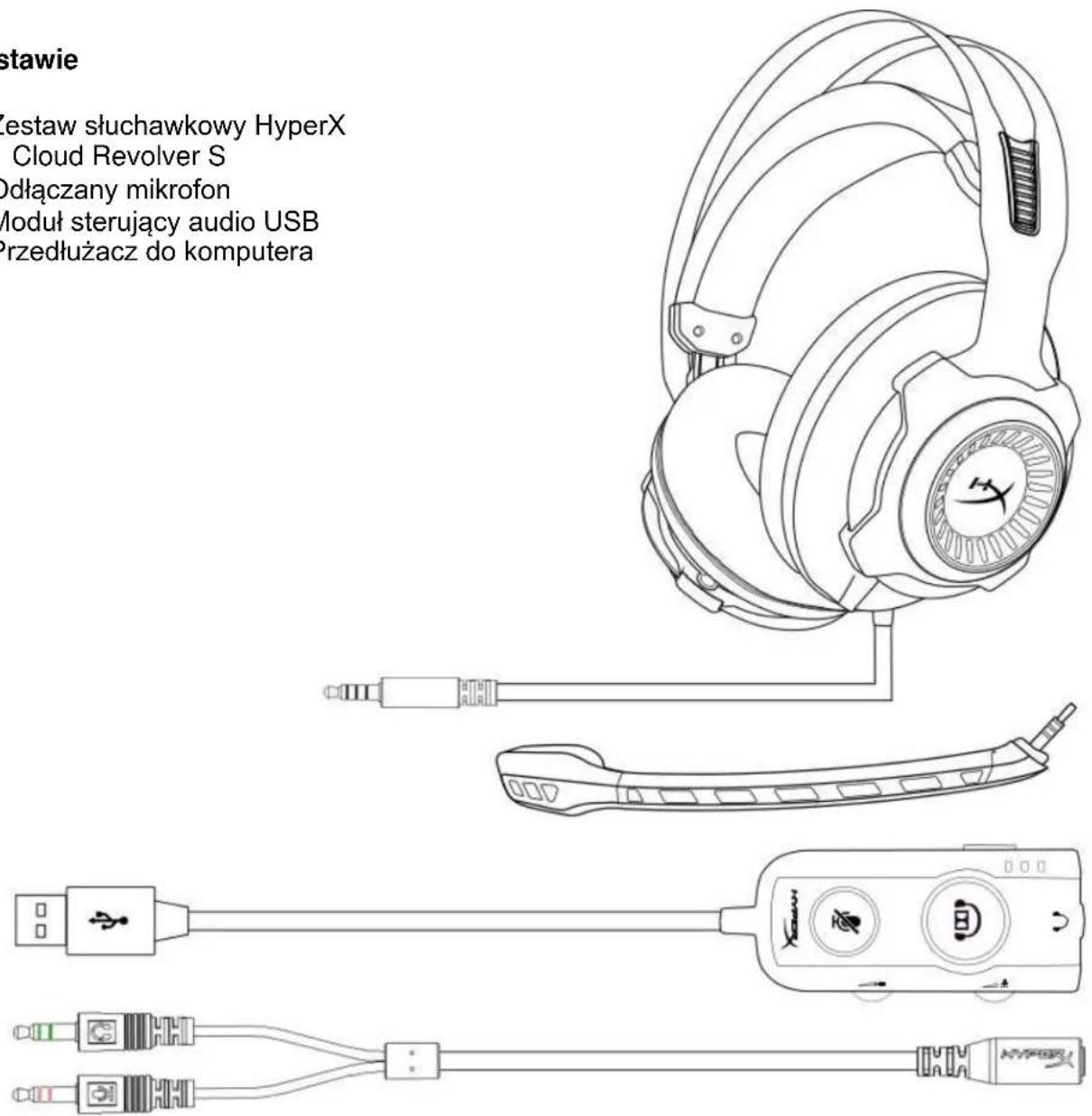KINGSTON HyperX Cloud Revolver S - W zestawie - 1