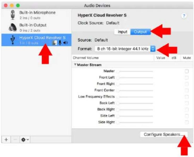 KINGSTON HyperX Cloud Revolver S - Configuration with USB Audio Control Box (Mac) - 6