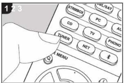 ONKYO TXRZ620 - Listening to the AM/FM Radio - 1