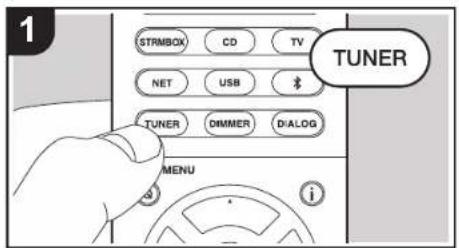 ONKYO SBTA500 - Escuchar la radio FM - 1
