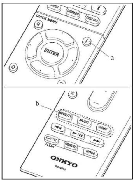 ONKYO SBTA500 - Modos de audicion - 1