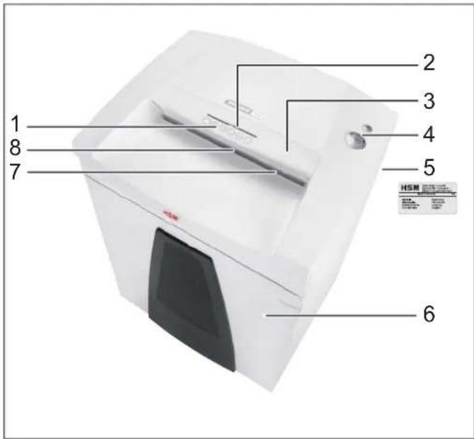 HSM Securio B35c - Přehled 4 Obsah dodávky - 1