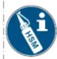 HSM Securio B24c - AVERTIZARE - 2