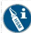 HSM Securio B24c - FIGYELMEZTETÉS - 2