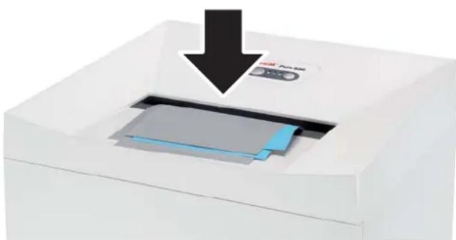 HSM Pure 830c - Papír megsemmisítése - 1