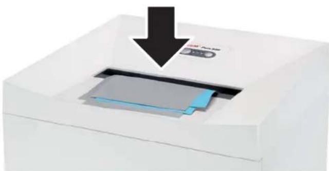 HSM Pure 830c - Distrugerea hârtiei - 1