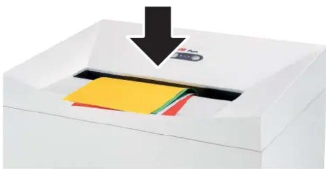 HSM Pure 630C - Paperin silppuaminen - 1