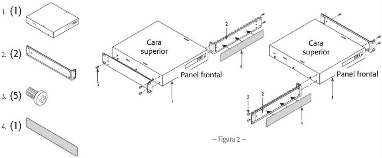 QSC SPA4100 - Un amplificador en un bastidor (rack) de 48,3 cm (19 pulgadas) (montaje a derecha o izquierda) - 1