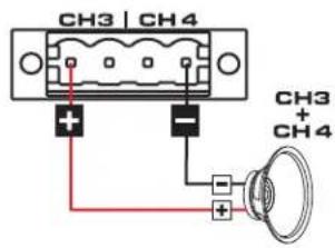 QSC SPA4100 - or 8-ohm Bridged Mode - 5