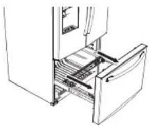 SAMSUNG RF26J7500BC - DESMONTAJE DEL CAJÓN DEL CONGELADOR - 4