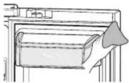 SAMSUNG RF26J7500BC - Cleaning the Rubber door seals - 1