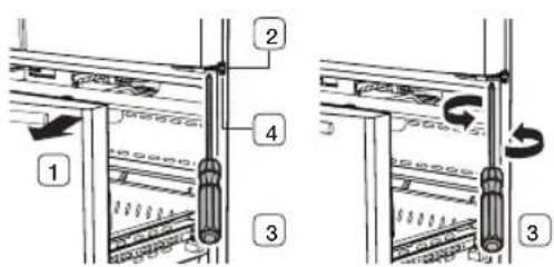 SAMSUNG RF26J7500BC - PETITS RÉGLAGES AU NIVEAU DES PORTES - 2