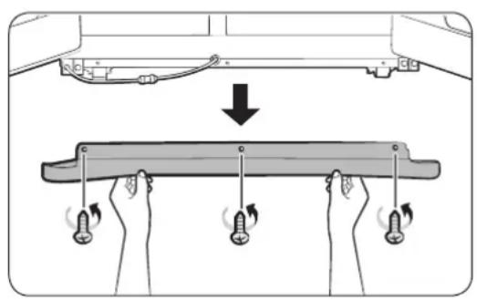 SAMSUNG RS25J500DWW - Removing the Front Leg Covers - 1
