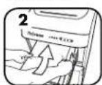 FELLOWES AutoMax 500CL - VOLG DE ONDERSTAANDE PROCEDURE - 2