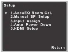 ONKYO TXSR353 - Automatic Speaker Setting (AccuEQ Room Calibration) - 1