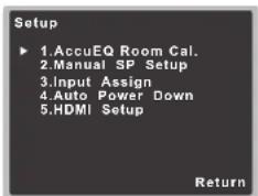 ONKYO TXSR353 - Configuración Automática de los Altavoces (AccuEQ Room Calibration) - 1