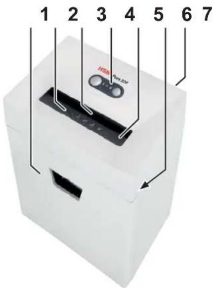 HSM Pure 320c - Norme d'uso, garanzia 3 Panoramica - 1