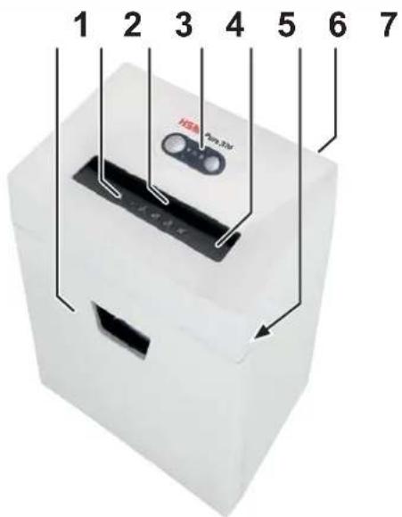 HSM Pure 320c - Bestimmungsgemäße Verwendung, Gewährleistung - 1