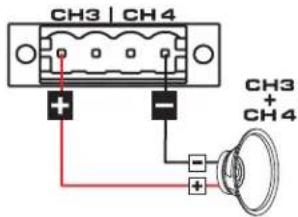 QSC SPA460 - Überbrücker Modus, 4 oder 8 Ohm - 8
