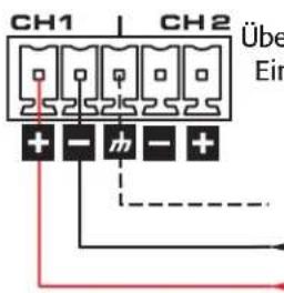 QSC SPA460 - V/100 V Überbrückungsmodus - 3