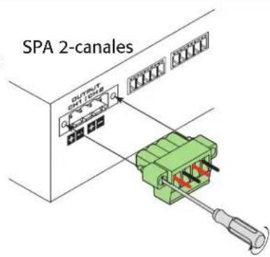 QSC SPA460 - Conexiones - 7