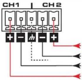 QSC SPA460 - or 8-ohm Bridged Mode - 3