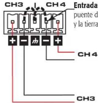QSC SPA460 - Conexiones - 16