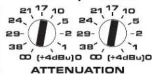 QSC SPA460 - or 8-ohm Bridged Mode - 10