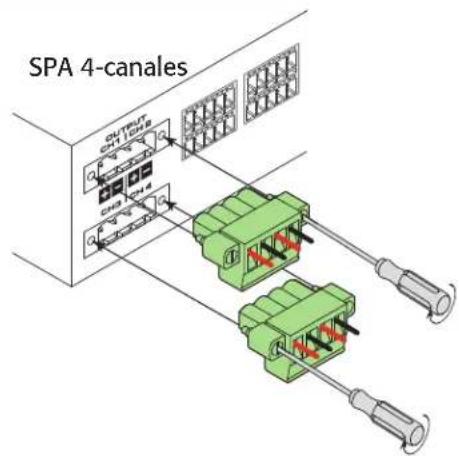 QSC SPA460 - Conexiones - 8