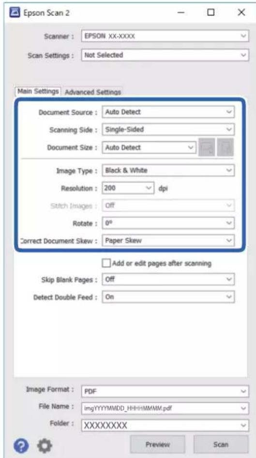 EPSON WorkForce DS70000N - Numérisation de base - 1
