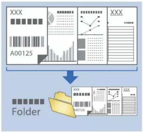 EPSON WorkForce DS70000N - Saisir des informations de code-barres et séparer en dossiers - 1