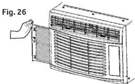 HAIER ESA406P - CLEANING THE AIR FILTER - 2