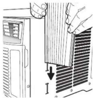 HAIER ESA406P - INSTALLATION DES PANNEAUX LATERAUX - 1