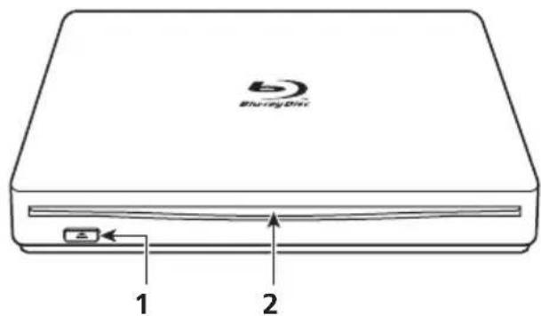 PIONEER BDRXS06 - Disc Loading Slot - 1