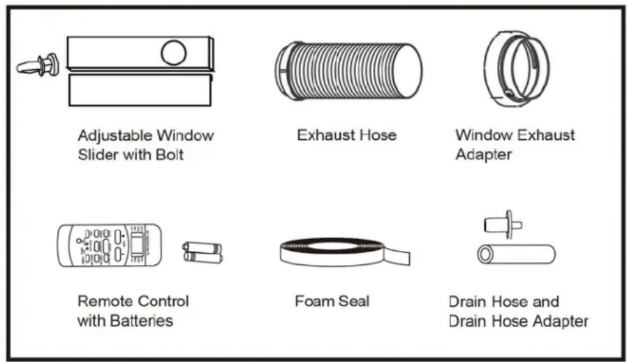EDGESTAR AP14003W - Window Kit and Exhaust Hose Installation Instructions - 1