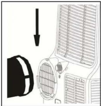 EDGESTAR AP14003W - Installation of the exhaust hose - 3